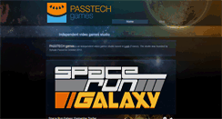 Desktop Screenshot of passtechgames.com